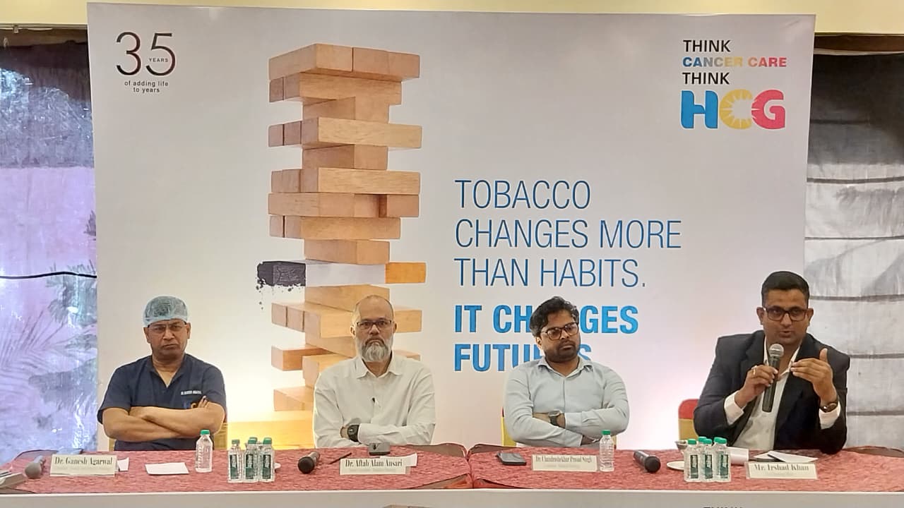 विश्व तंबाकूनिषेध दिवस पर एचसीजी कैंसर सेंटर का जागरूकता अभियान